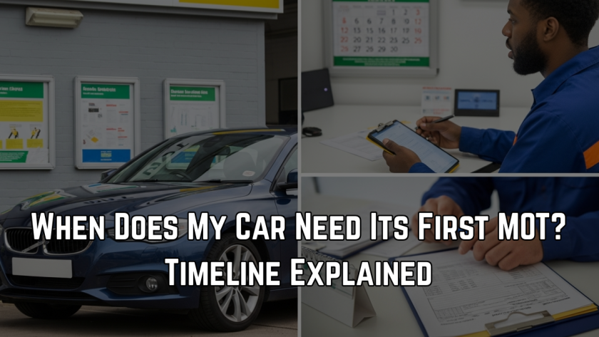 When Does My Car Need Its First MOT?